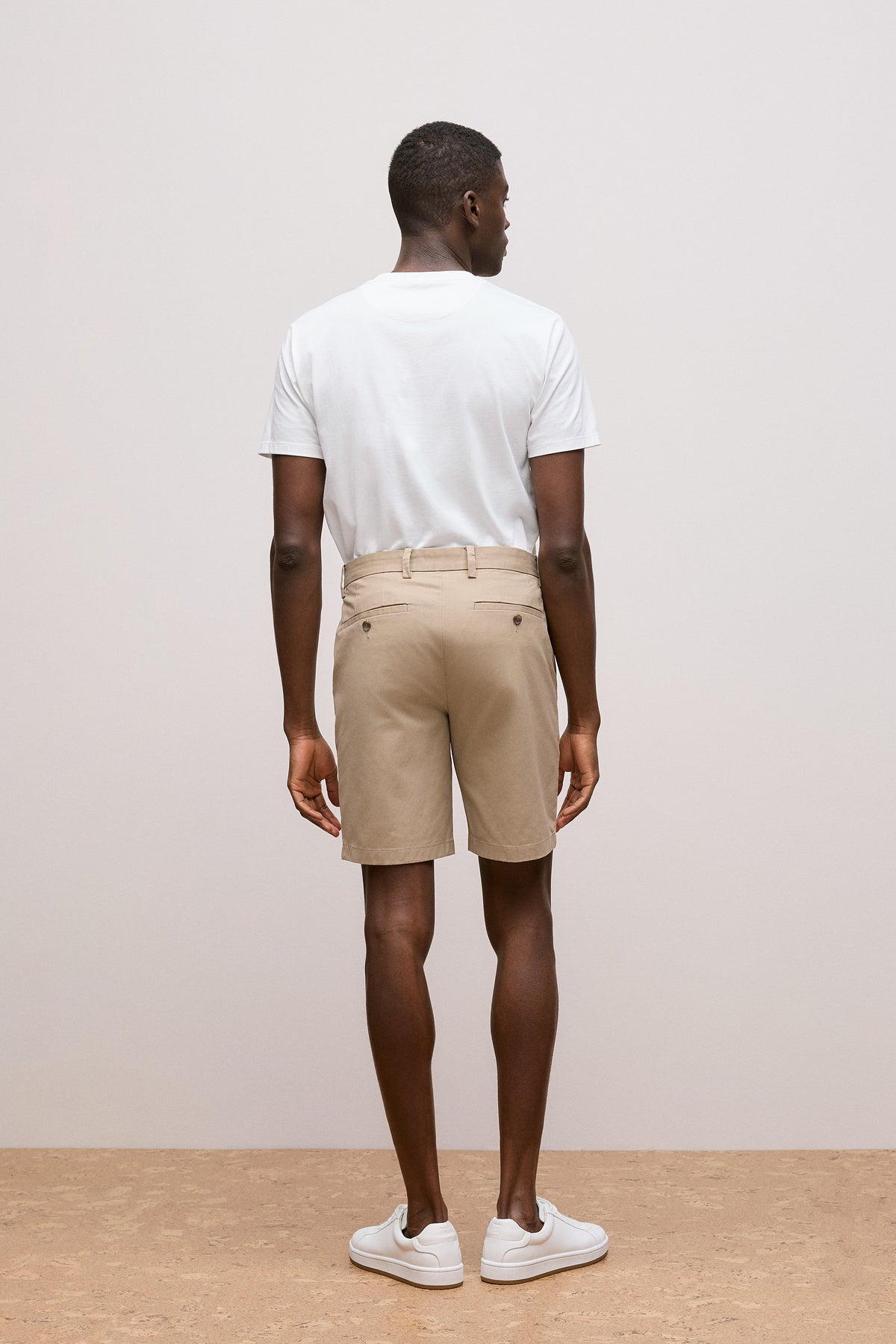 Cotton Twill Chino Short