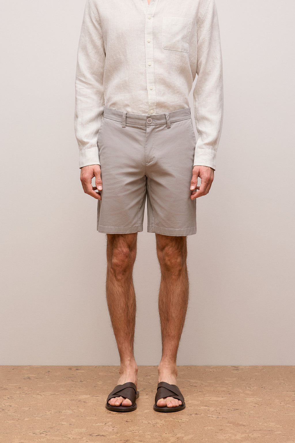 Cotton Twill Chino Short
