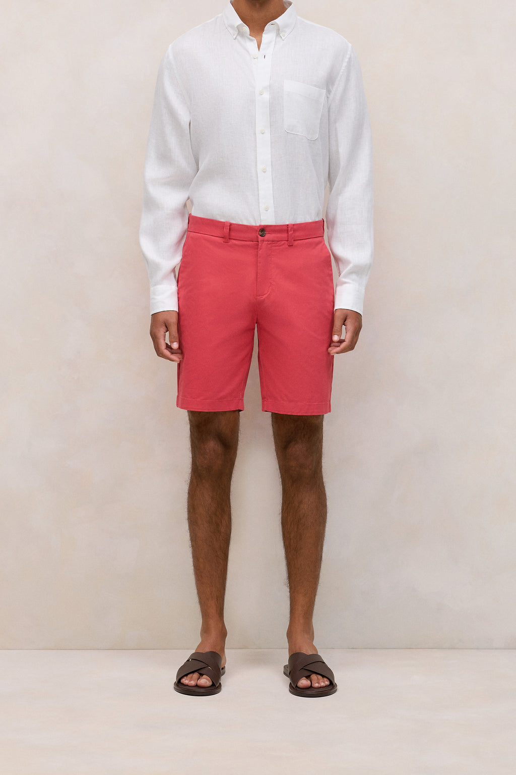 Cotton Twill Chino Short