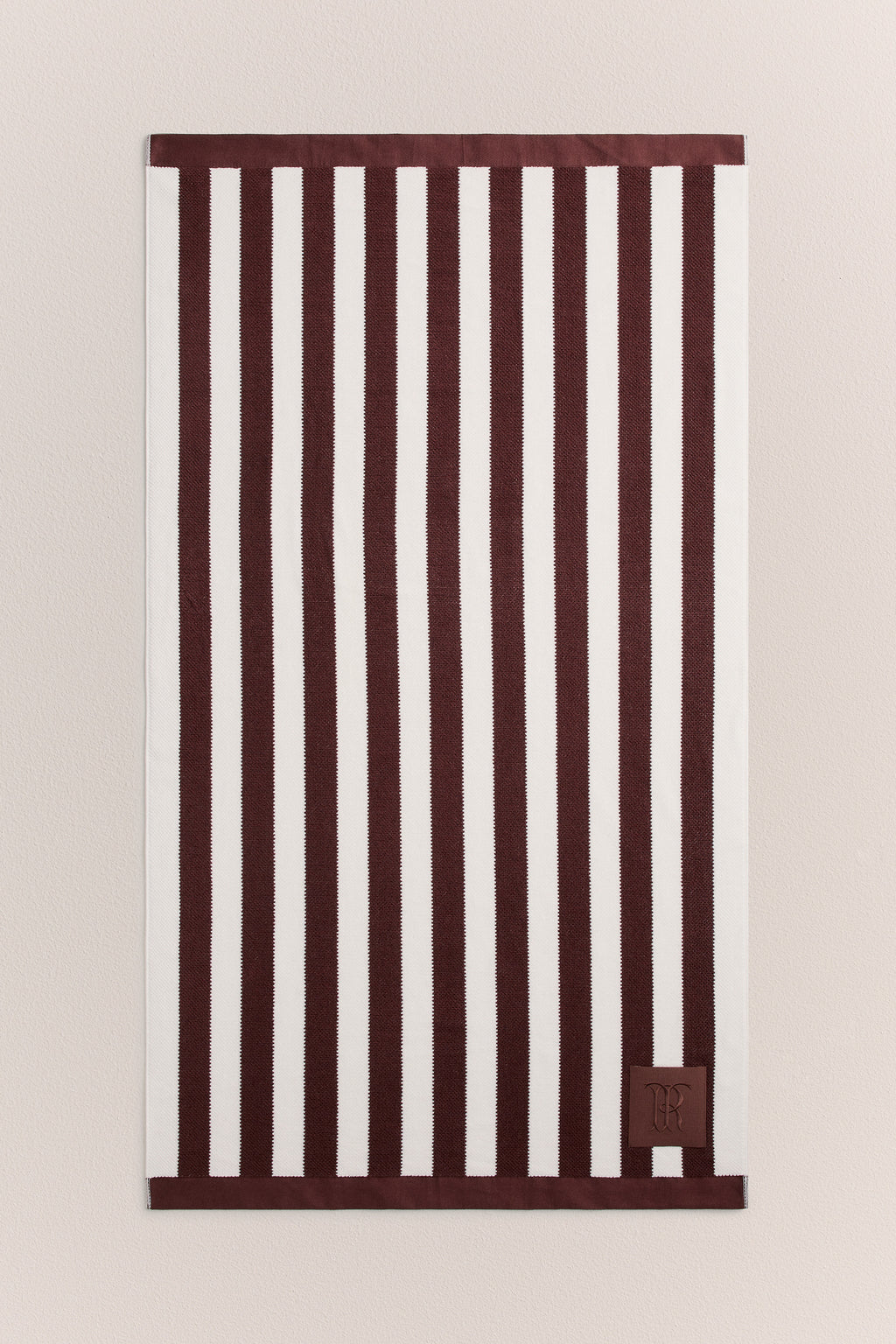 Cotton Jacquard Stripe Tr Towel
