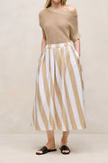 Cabana Stripe Skirt