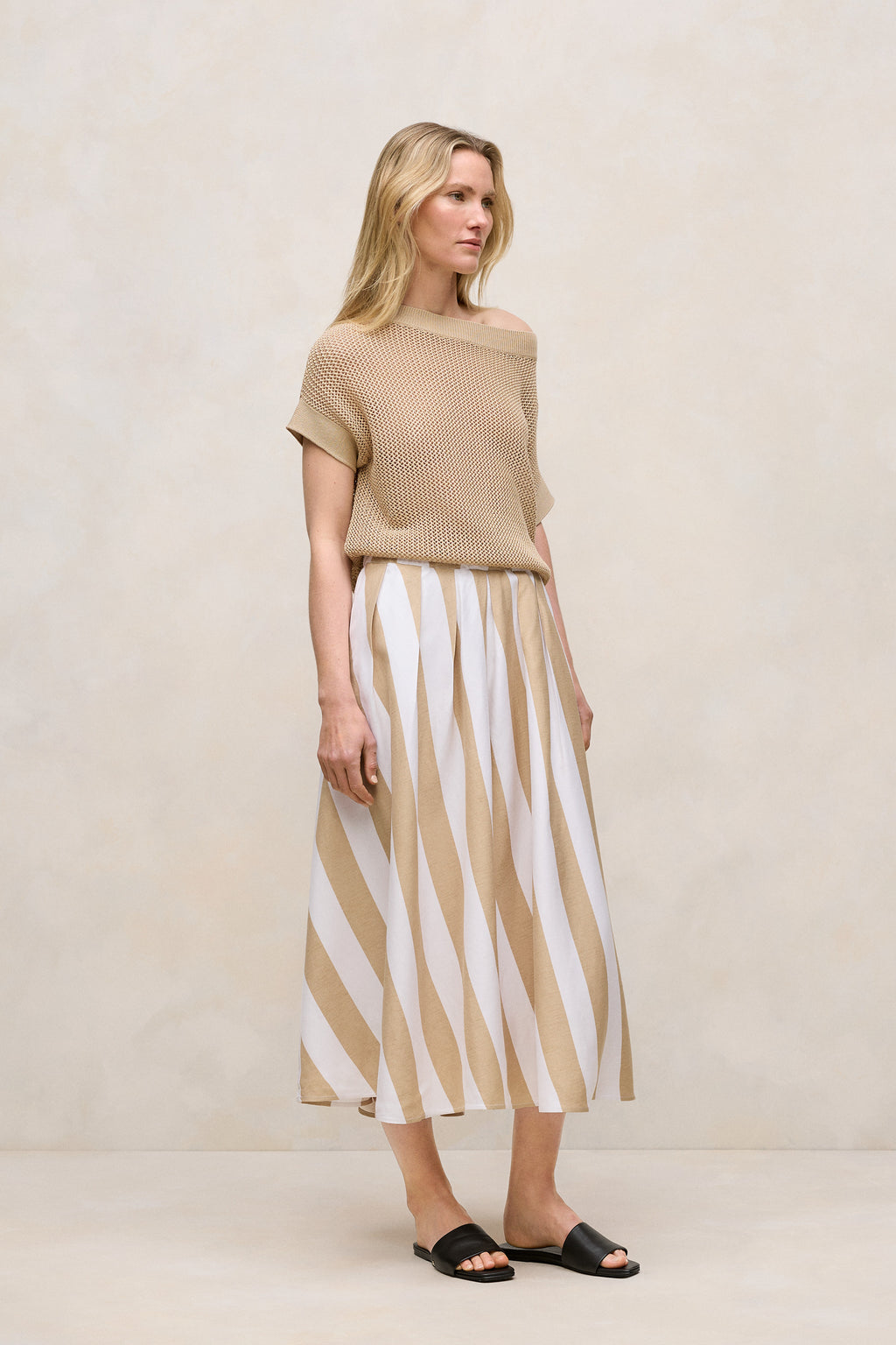 Cabana Stripe Skirt