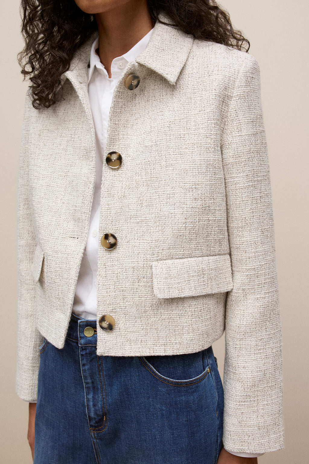Tweed Cropped Jacket