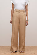 Linen Pintucked Pant
