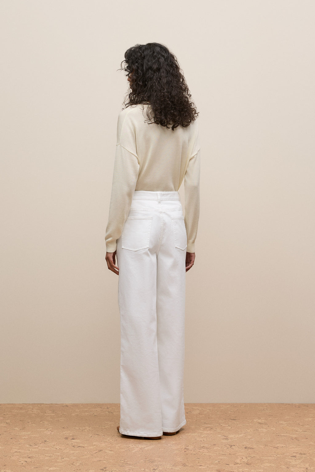 Australian Cotton Blend High Waist Jean