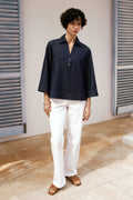 Denim Popover Shirt