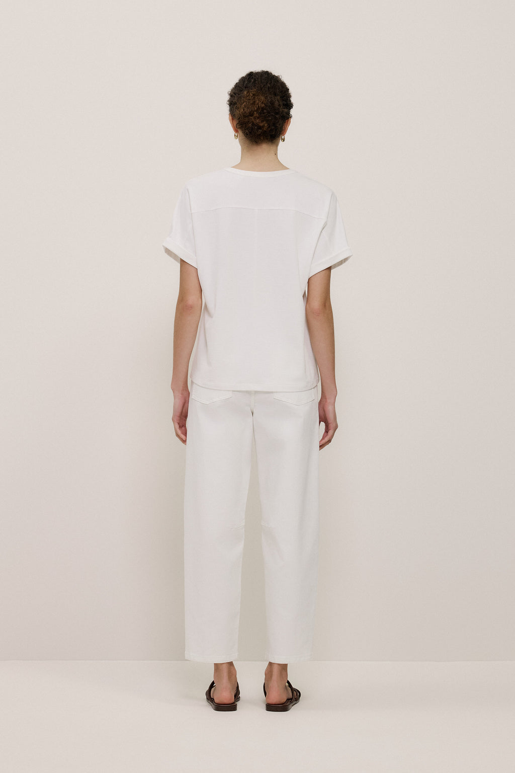 Relaxed V Neck T-Shirt