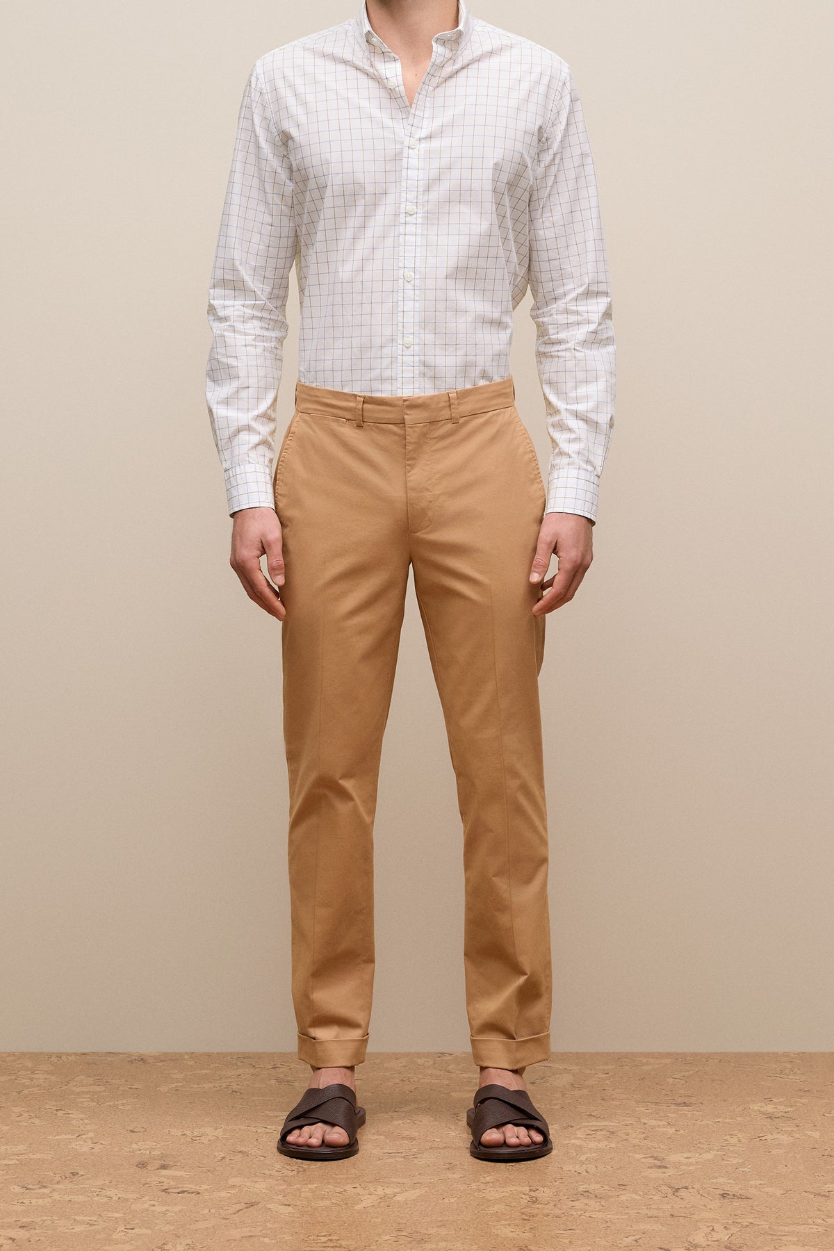 Tailored Cuff Detail Pant