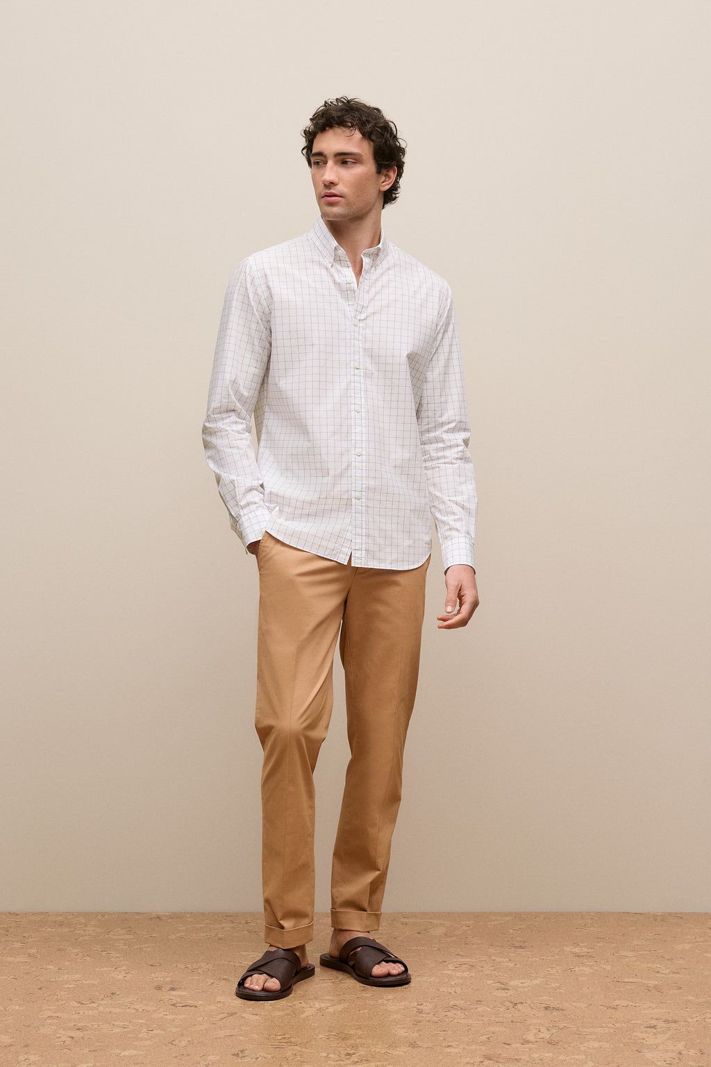 Tailored Cuff Detail Pant