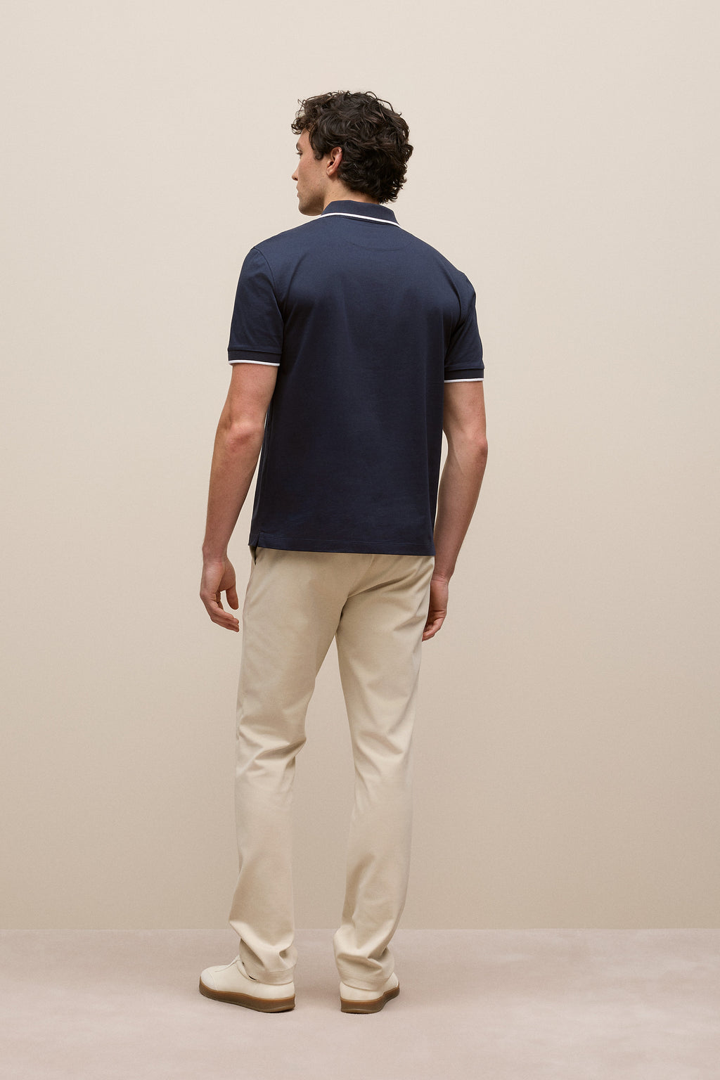 Mercerised Cotton Tipped Polo