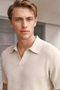Cotton Texture Stitch Polo