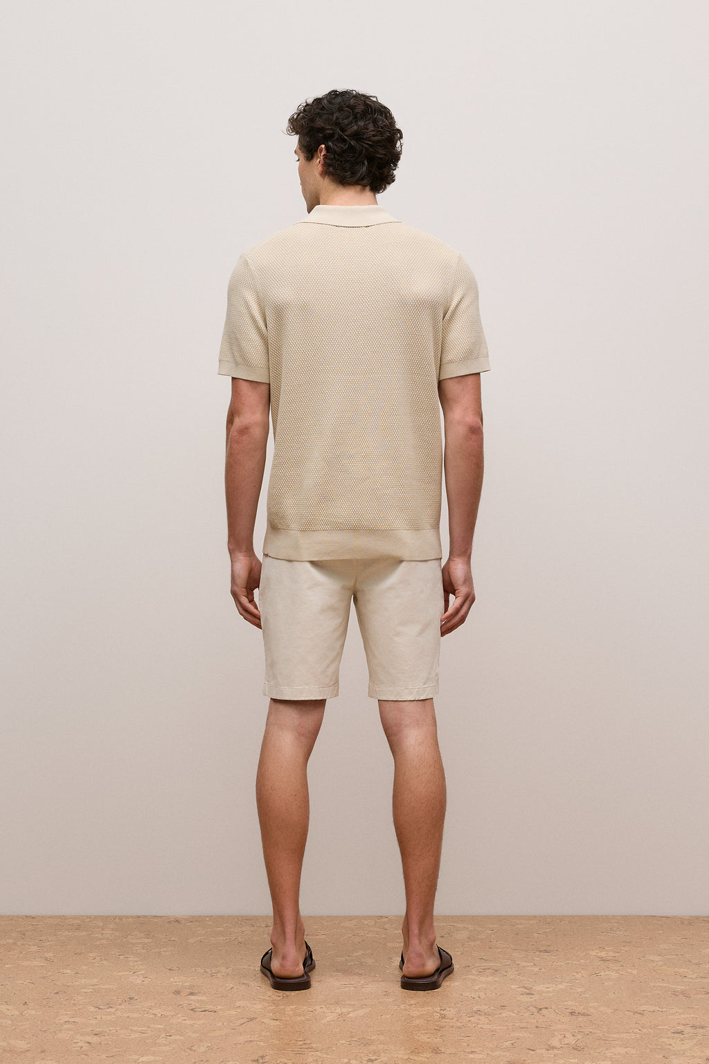 Cotton Texture Stitch Polo