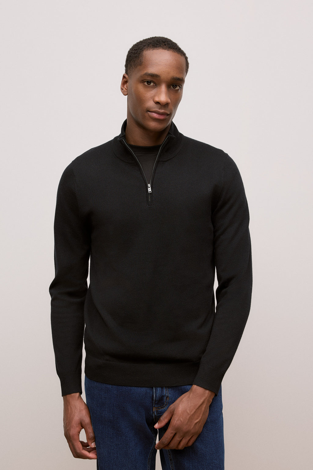Merino Half Zip