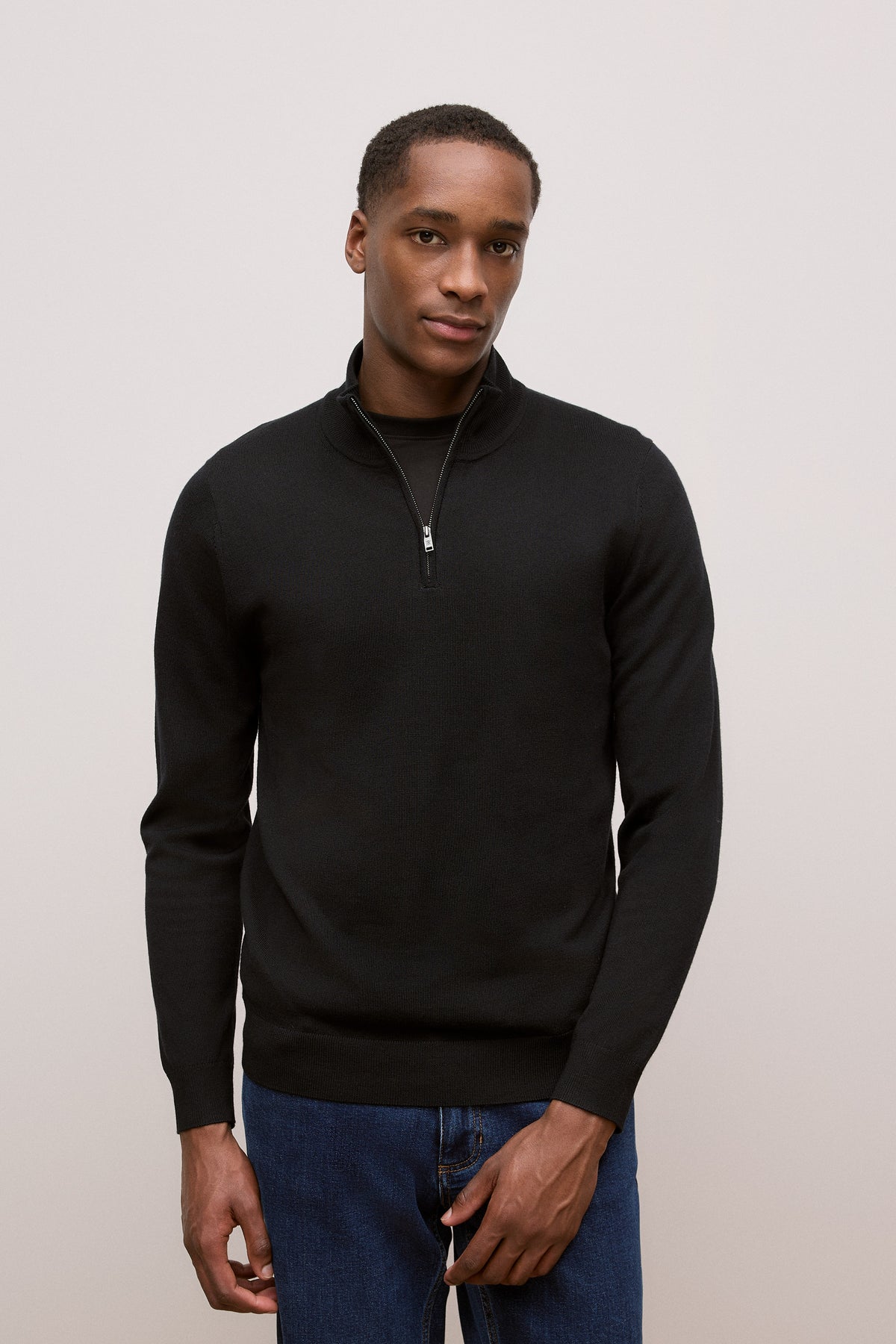 Merino Half Zip