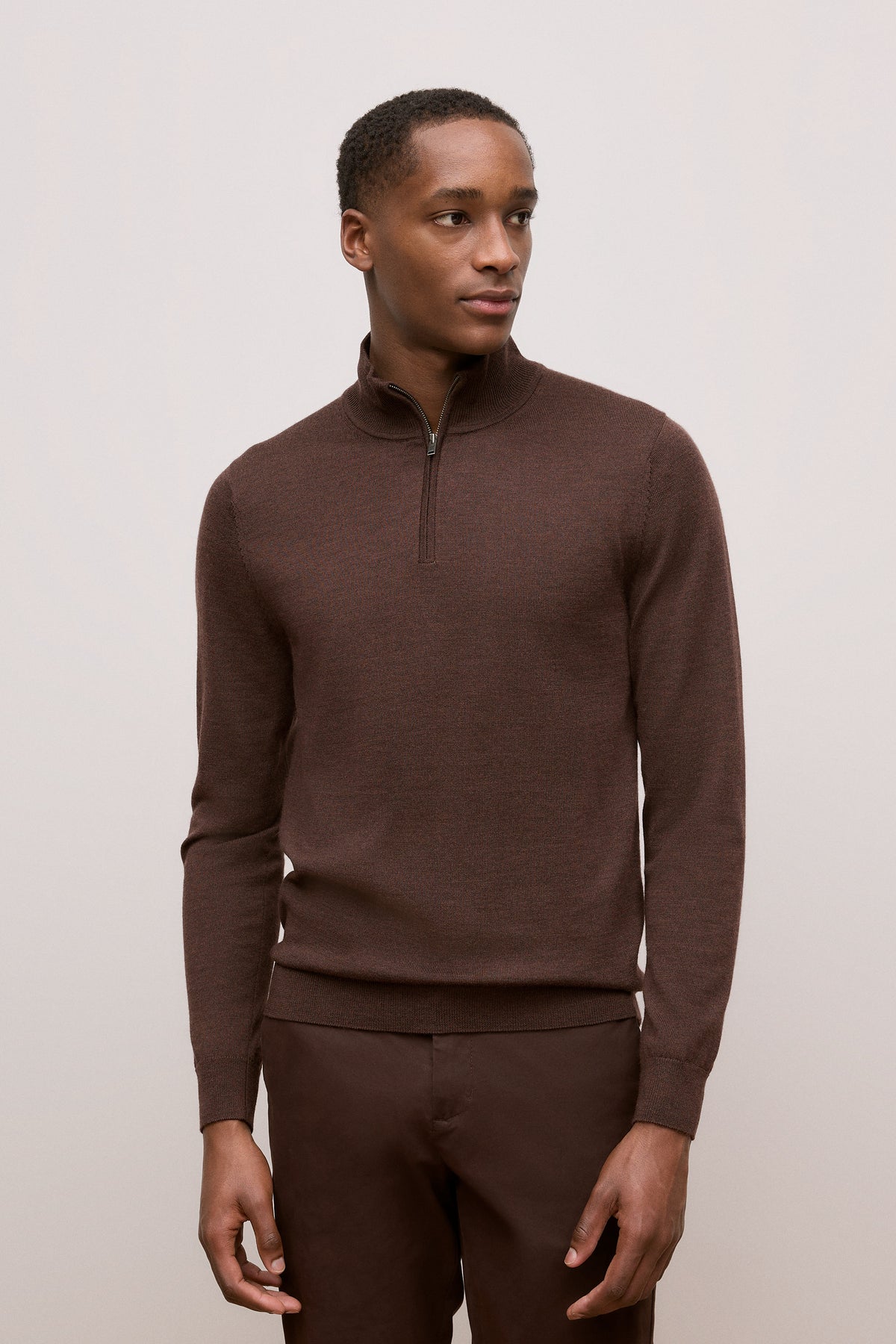 Merino Half Zip
