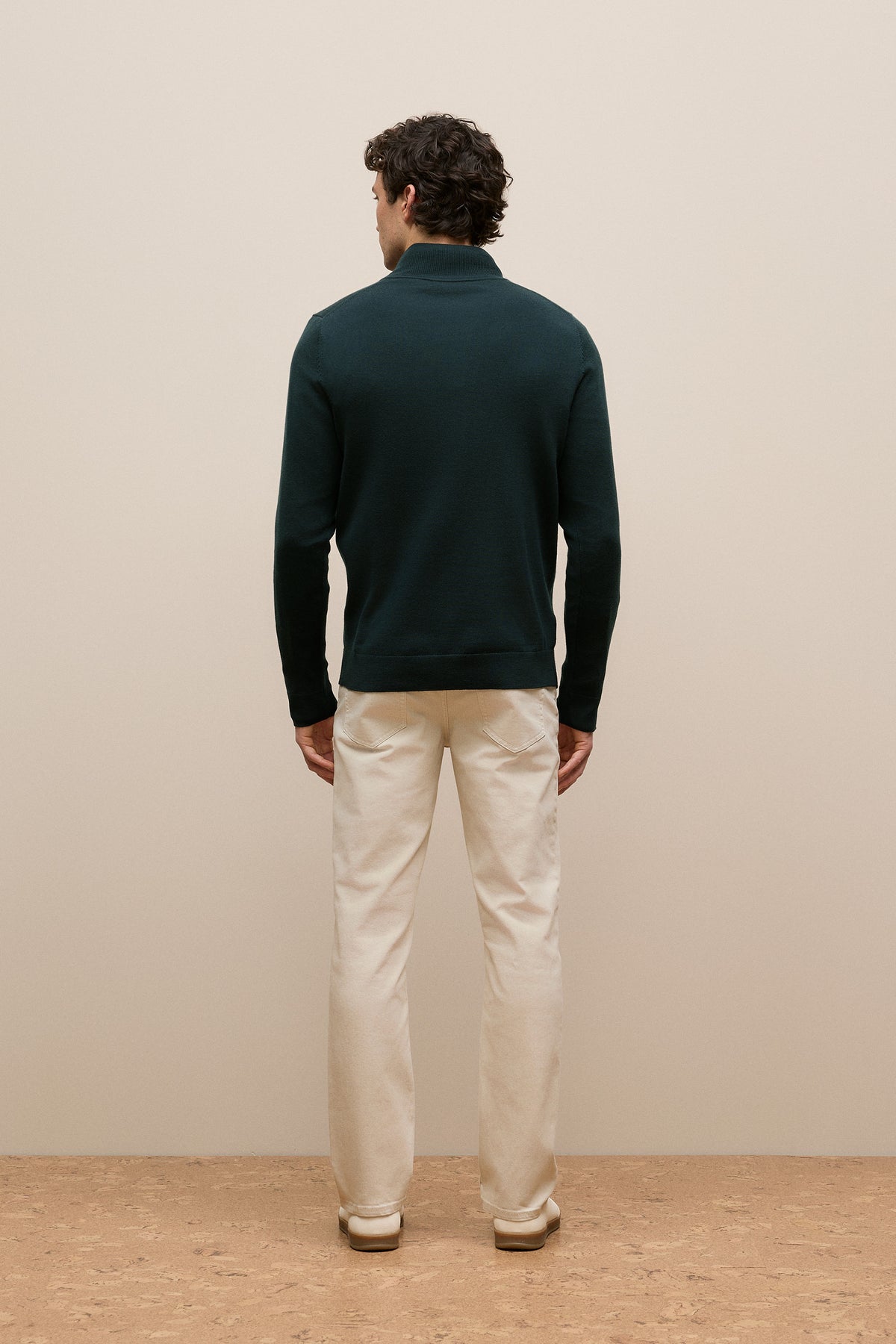 Merino Half Zip