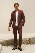 Regular Fit Belgian Linen Pant