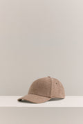 Leo Wool Blend Monogram Cap