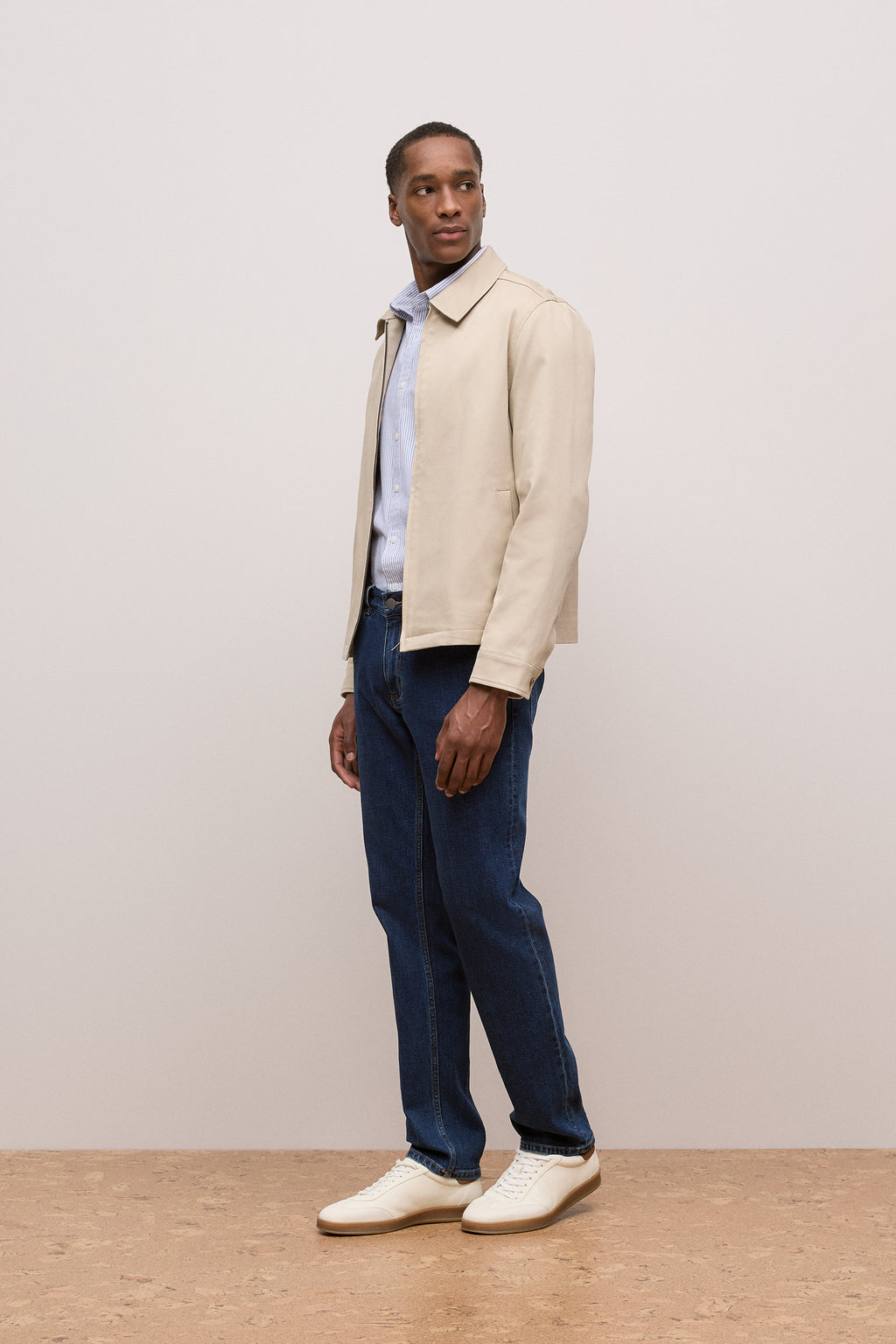 Regular Fit Yarn Dyed Stripe Oxford Shirt