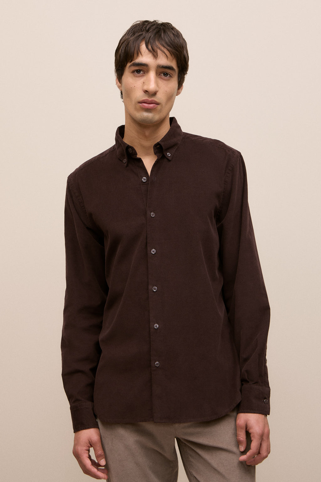 Regular Fit Cord Shirt