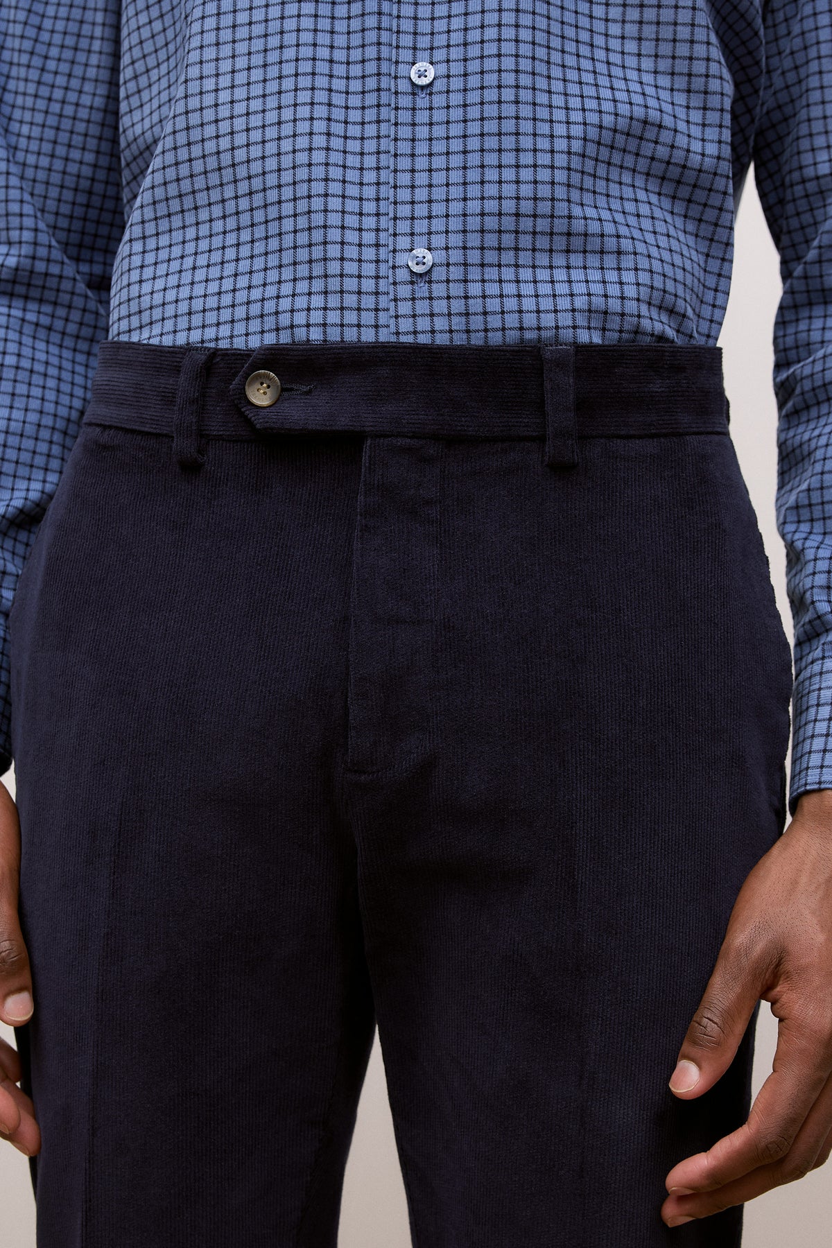 Tailored Cord Trouser