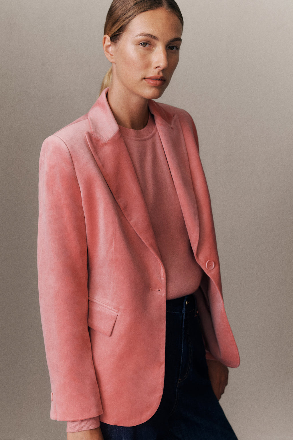 Velvet Blazer