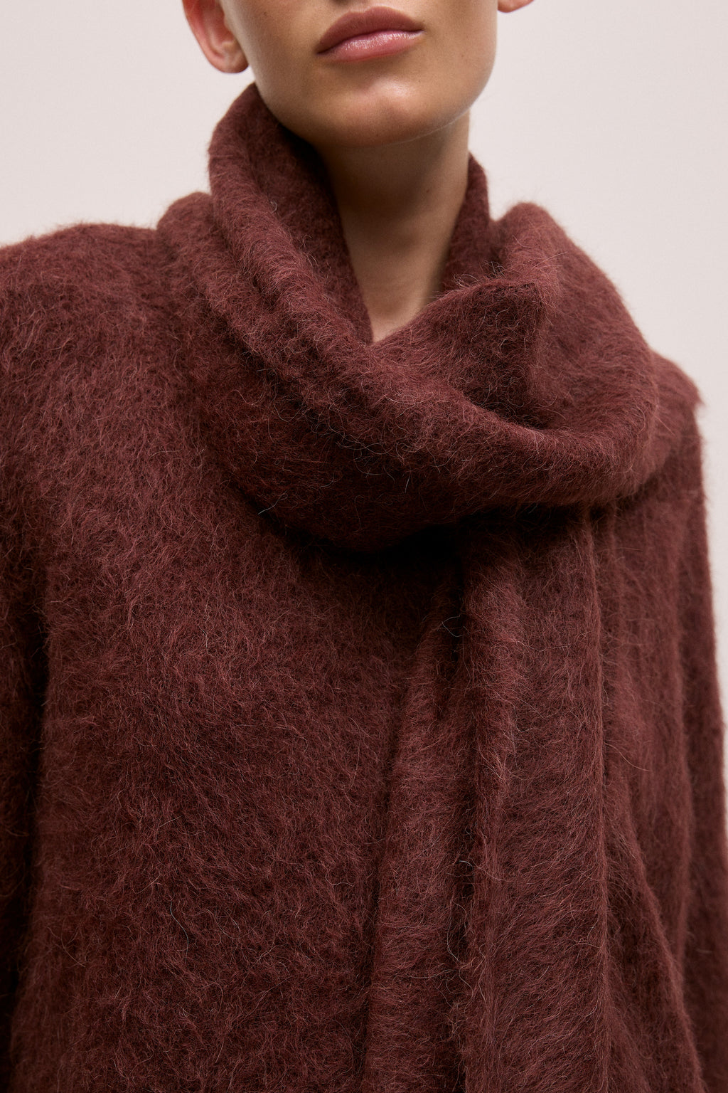 Brushed Alpaca Scarf