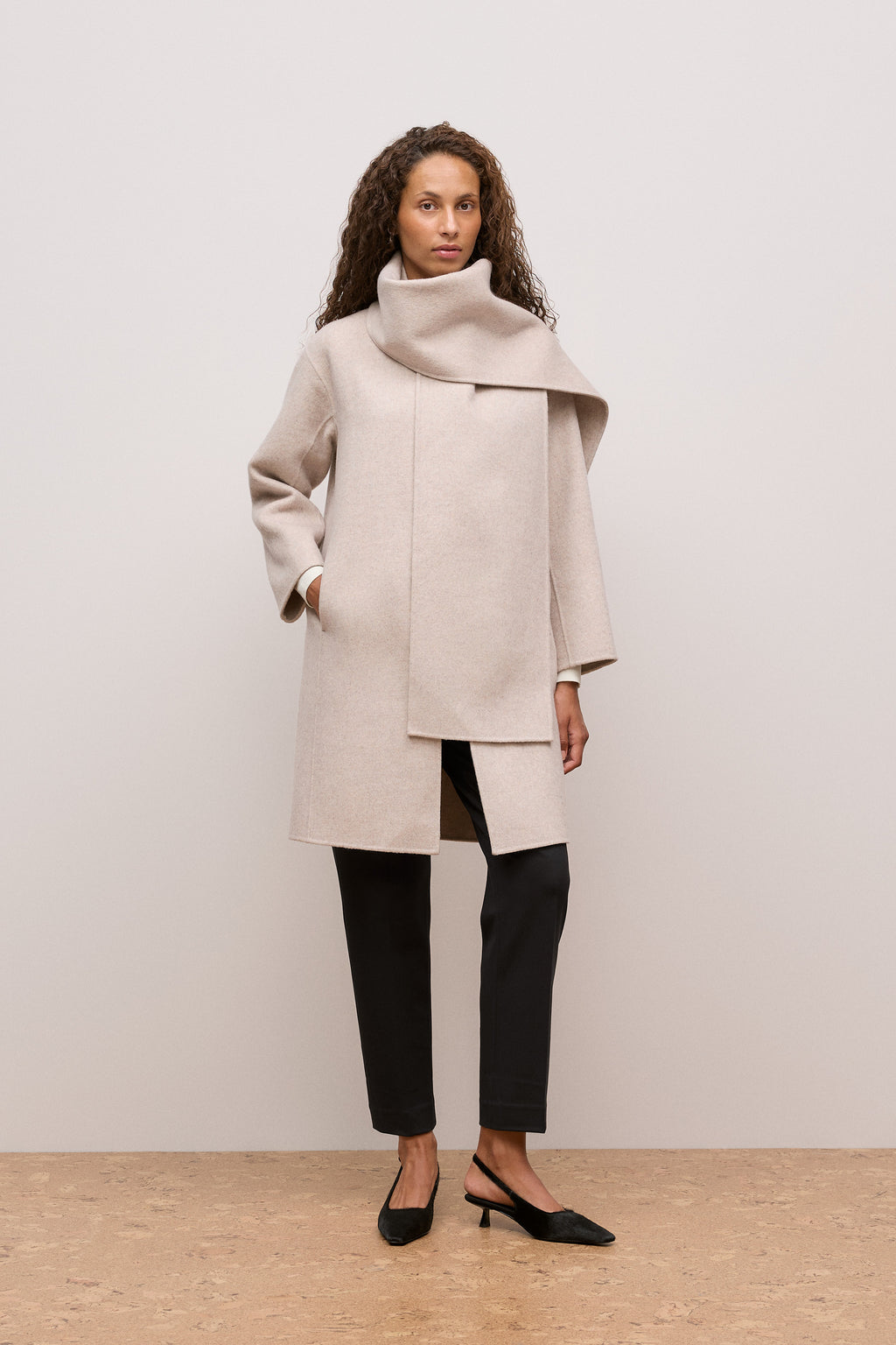 Merino Mock Neck