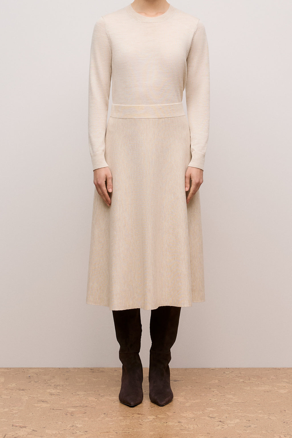 Merino Milano Knit Skirt