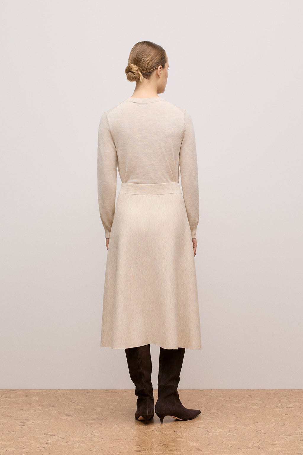 Merino Milano Knit Skirt