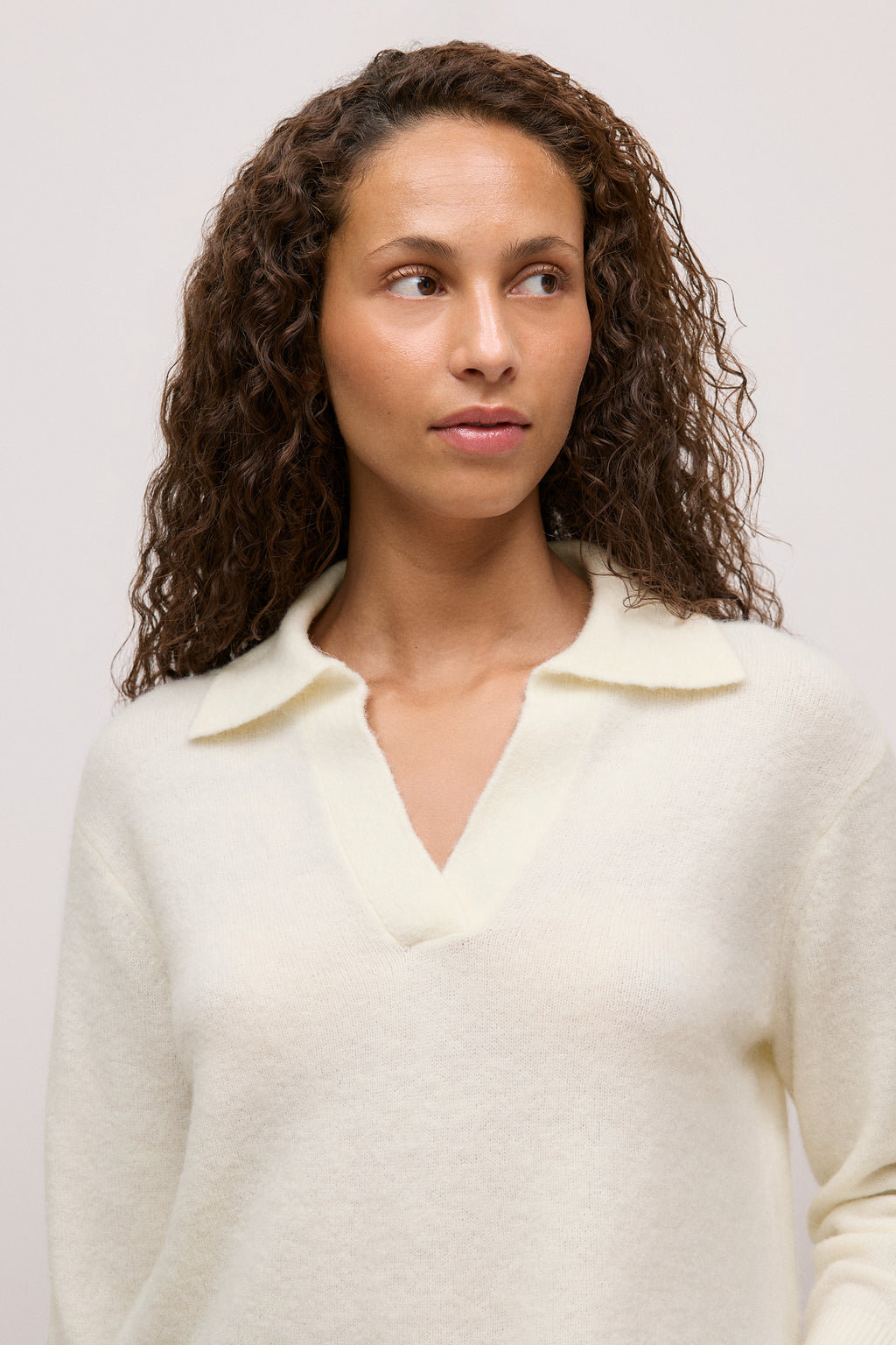 Alpaca Merino Blend Polo
