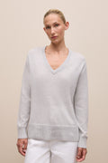 Cashmere Relaxed V-Neck