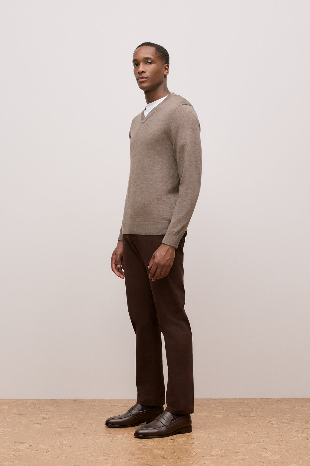 Merino V Neck