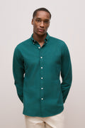 Regular Fit Monogram Oxford Shirt