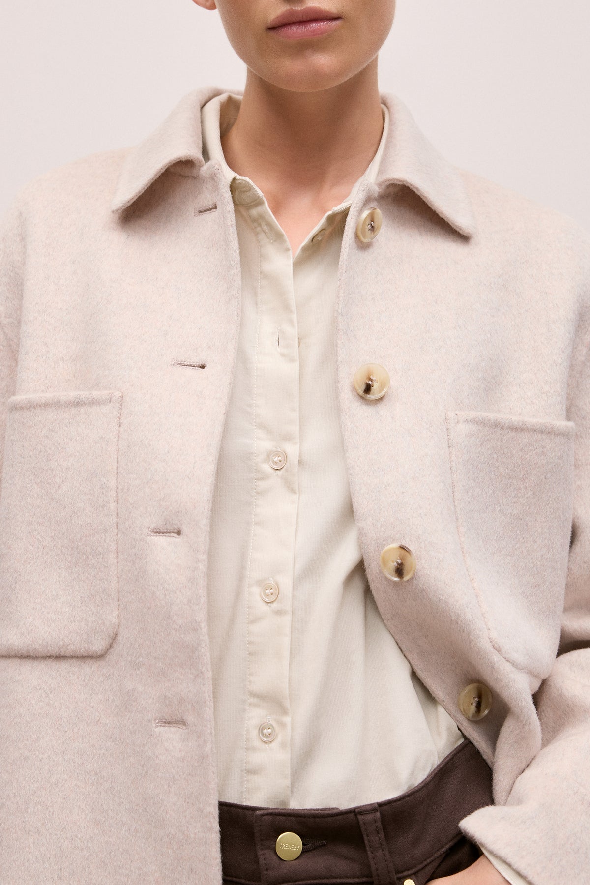 Brushed Wool Shacket