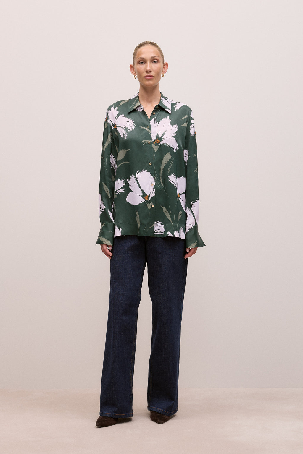 Wilda Satin Shirt