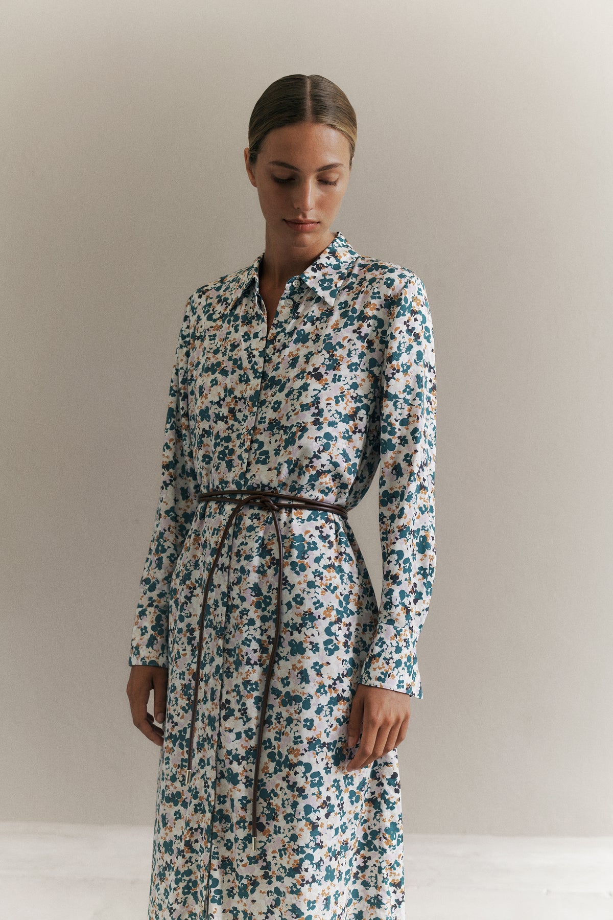 Liora Floral Belted Dress