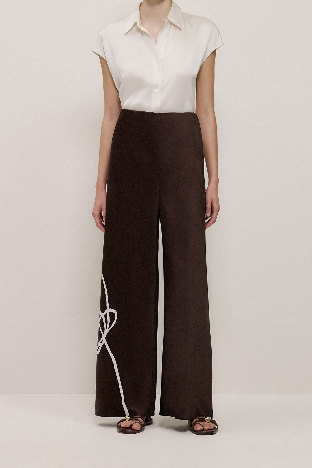 Camie Lyons X Trenery Silk Pant