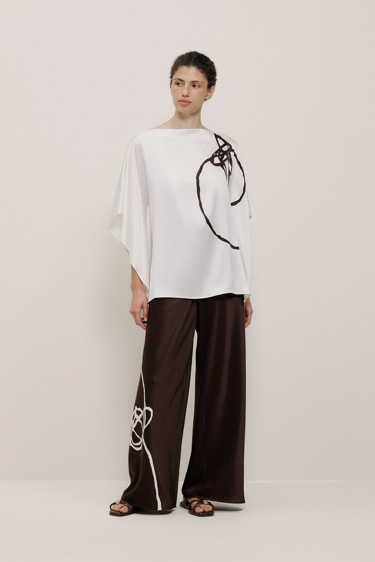 Camie Lyons X Trenery Silk Pant