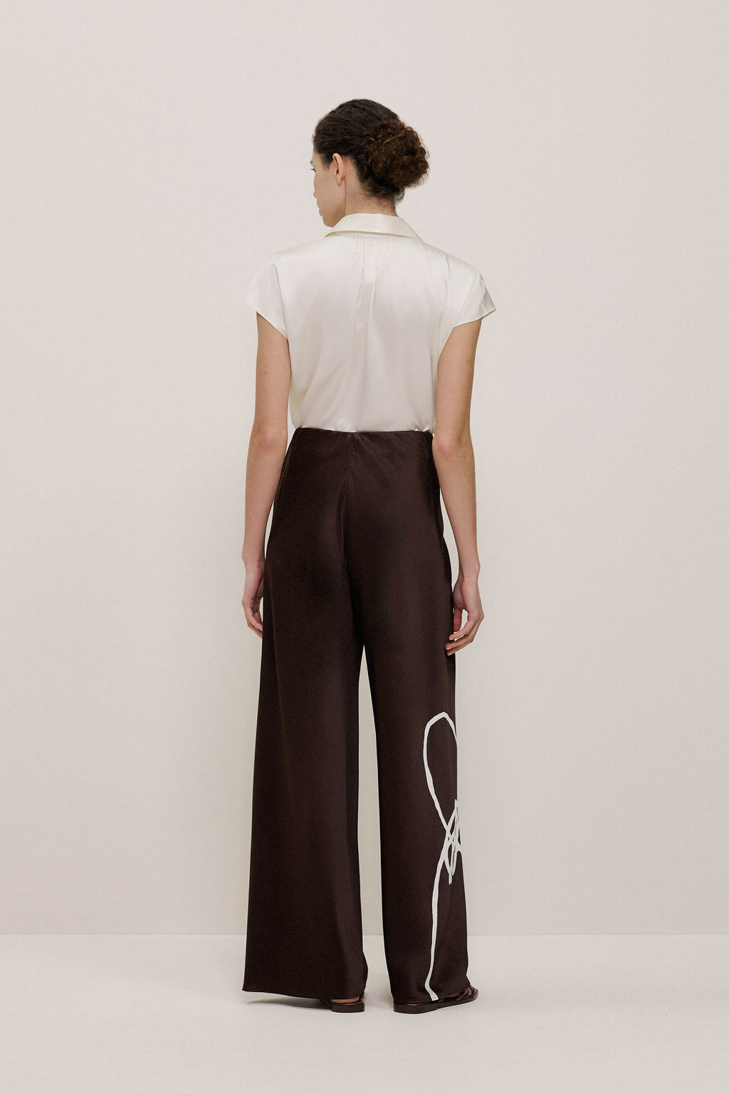 Camie Lyons X Trenery Silk Pant