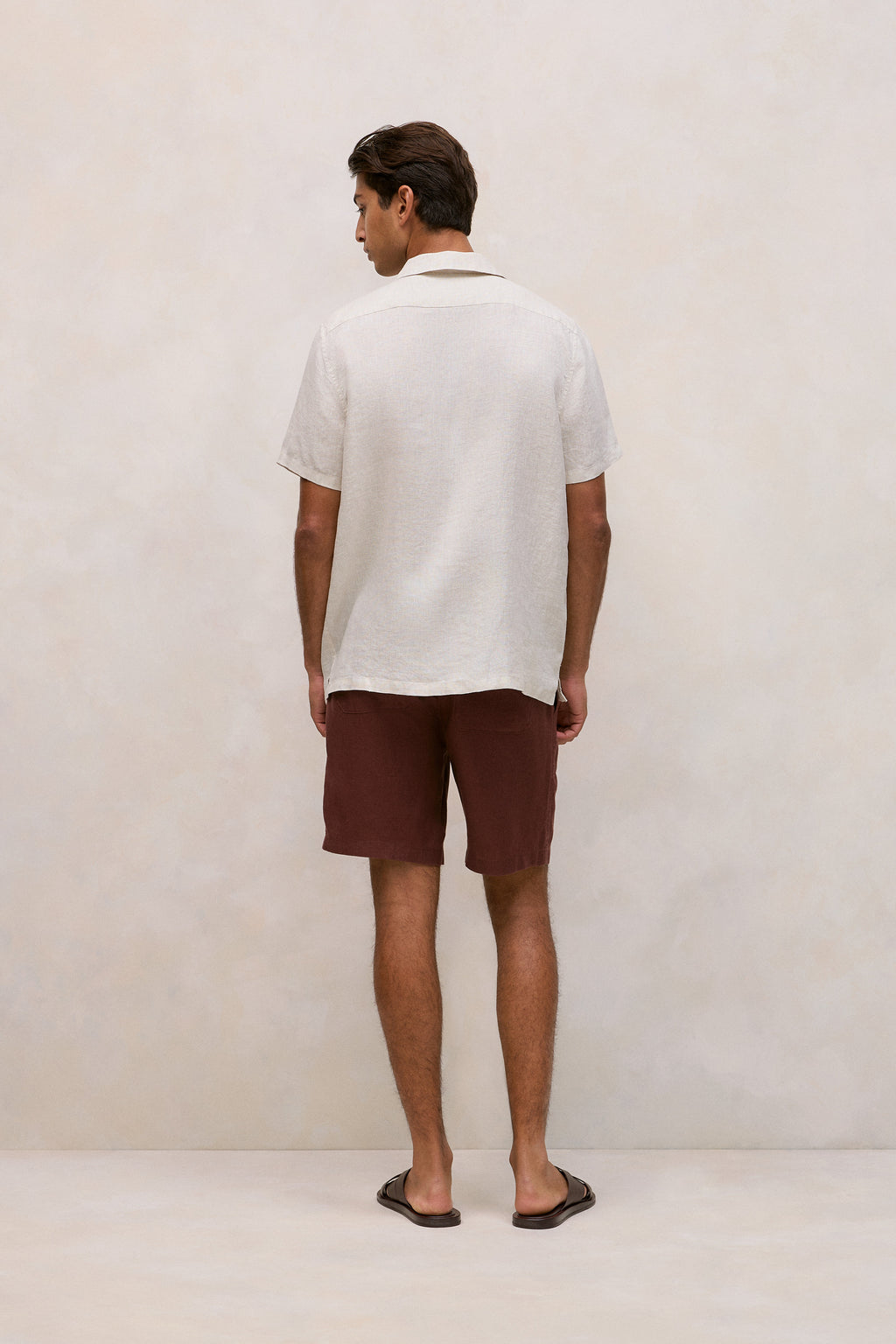 Linen Pocket Detail Short Sleeve Shirt
