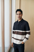Bold Stripe Monogram Rugby