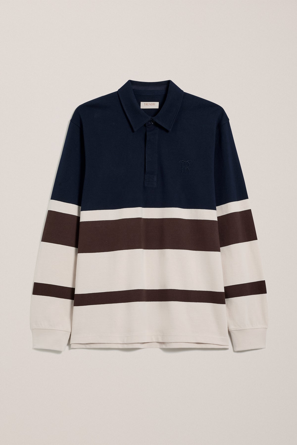 Bold Stripe Monogram Rugby