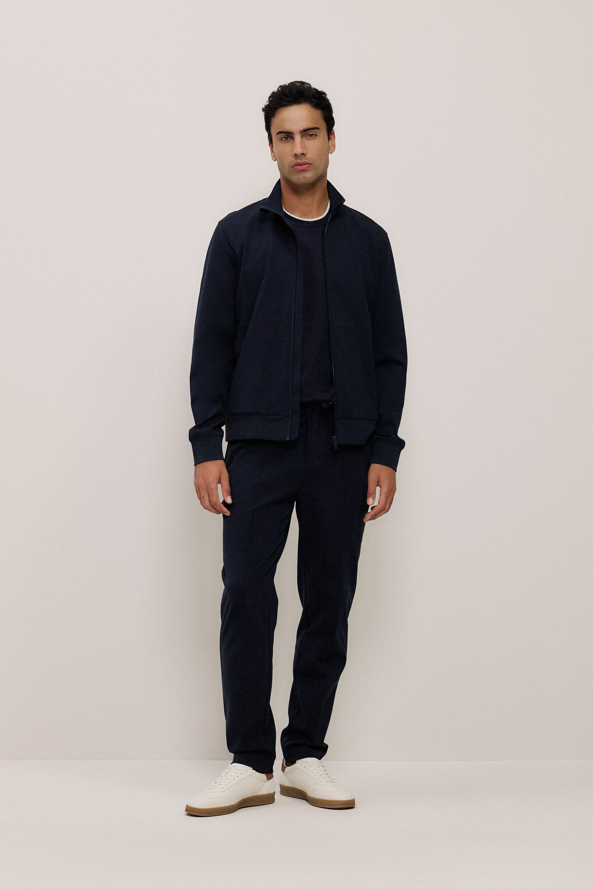Mercerised Cotton Layered T-Shirt