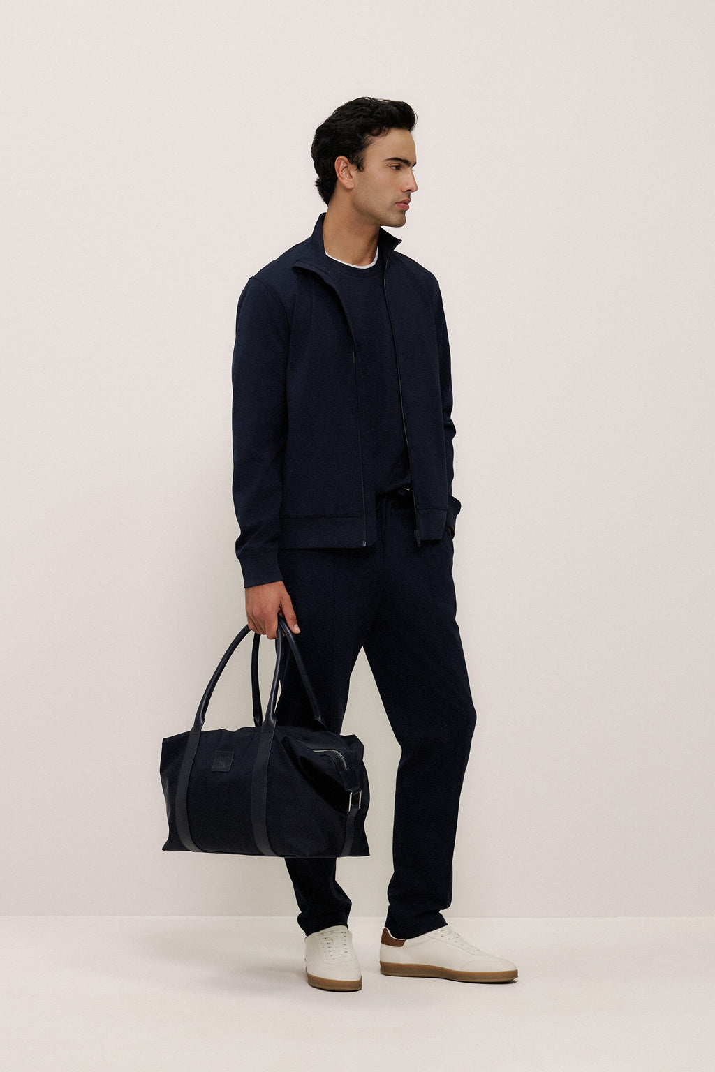 Mercerised Cotton Layered T-Shirt