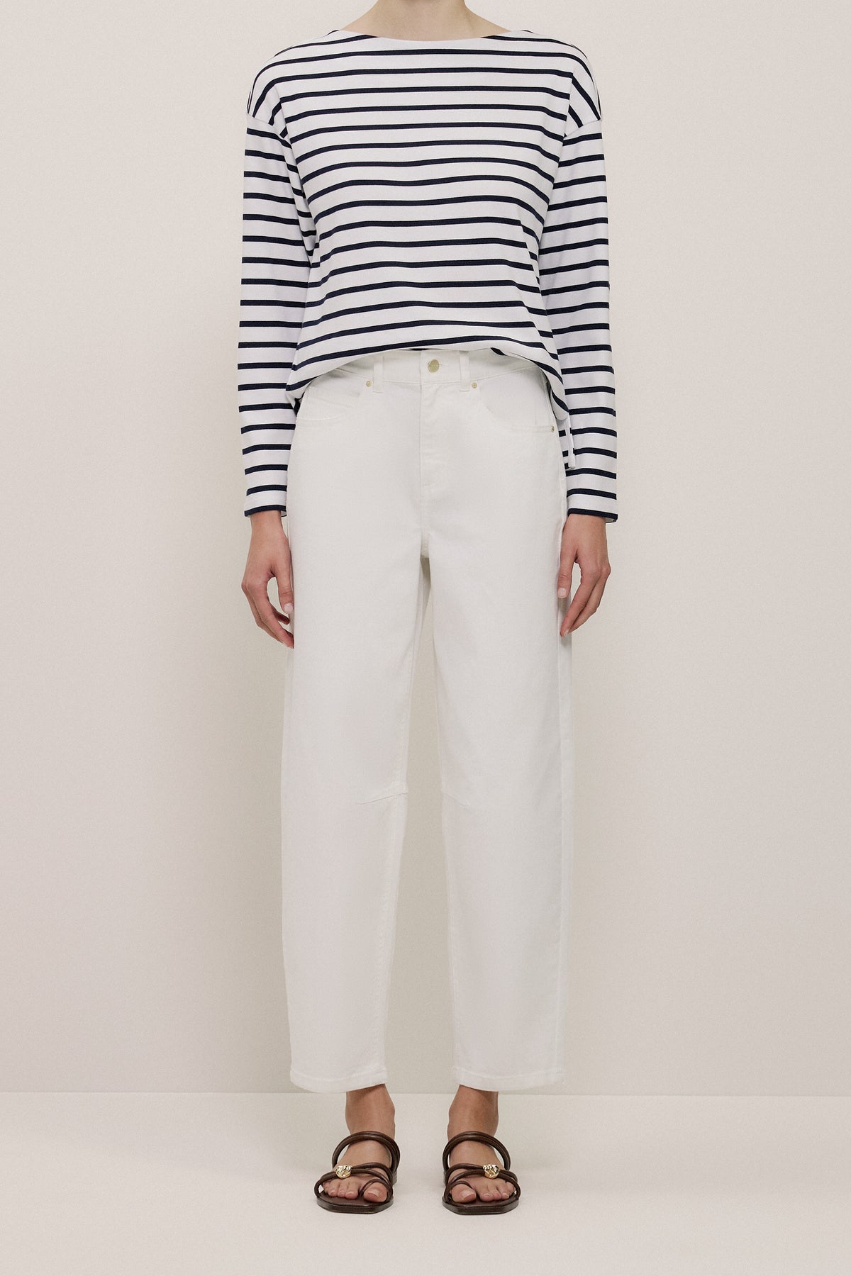 Australian Cotton Blend Tapered Leg Jean