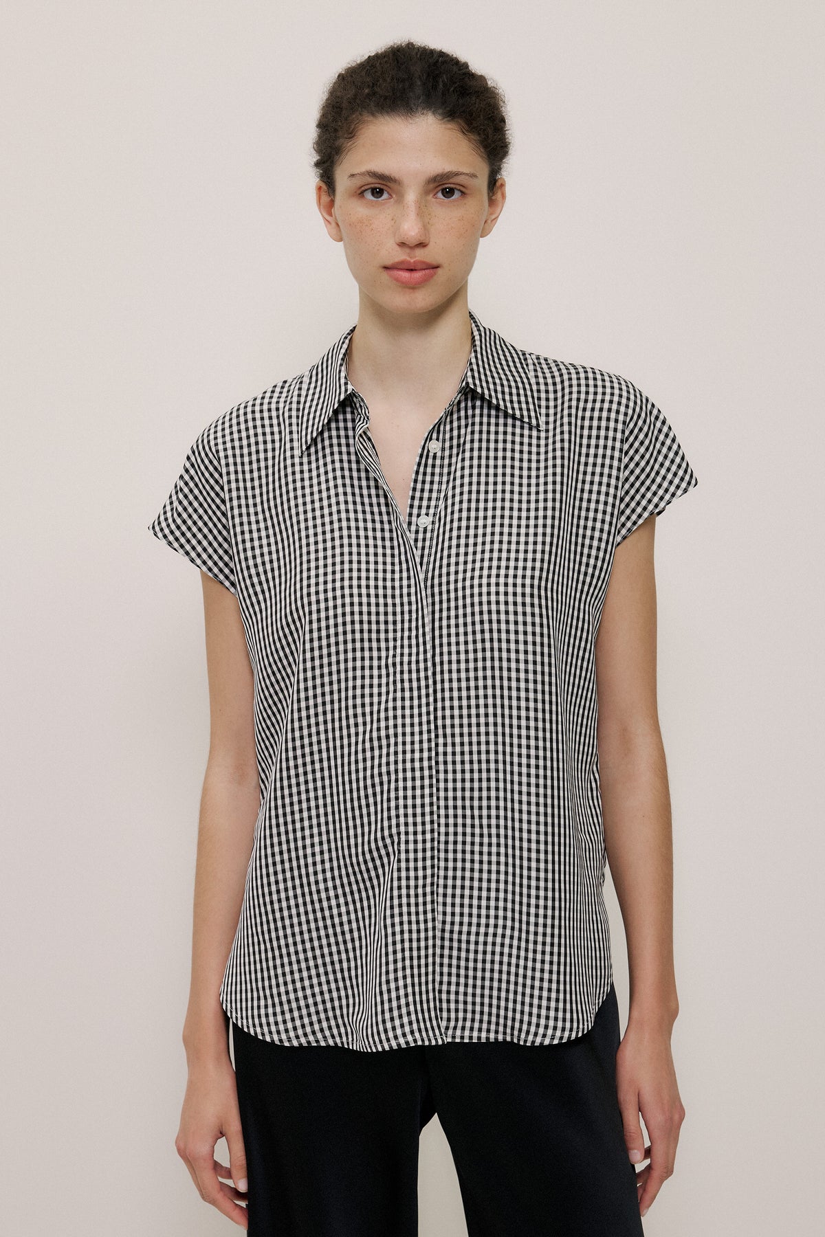 Gingham Short Sleeve Shirt