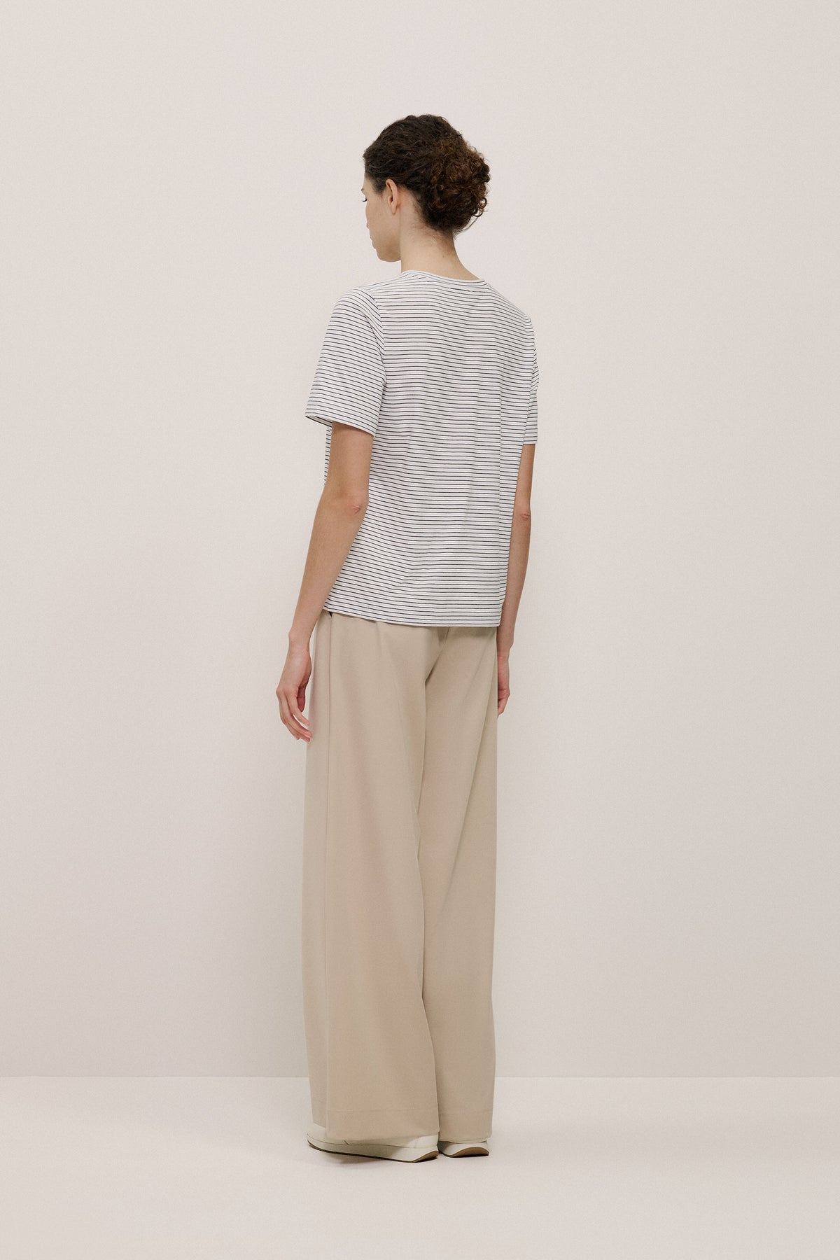 Australian Cotton Mini Stripe T-Shirt