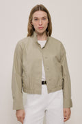 Funnel Neck Bomber Jacket