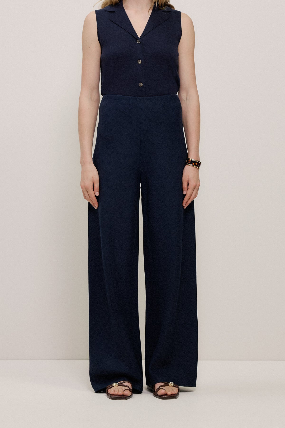 Linen Bias Pant